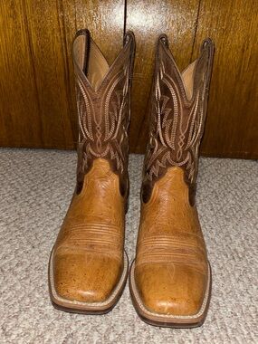 Ariat ostrich boots size 12